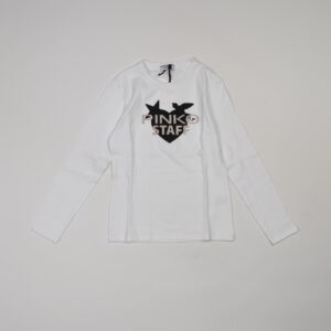 maglia pinko bianca