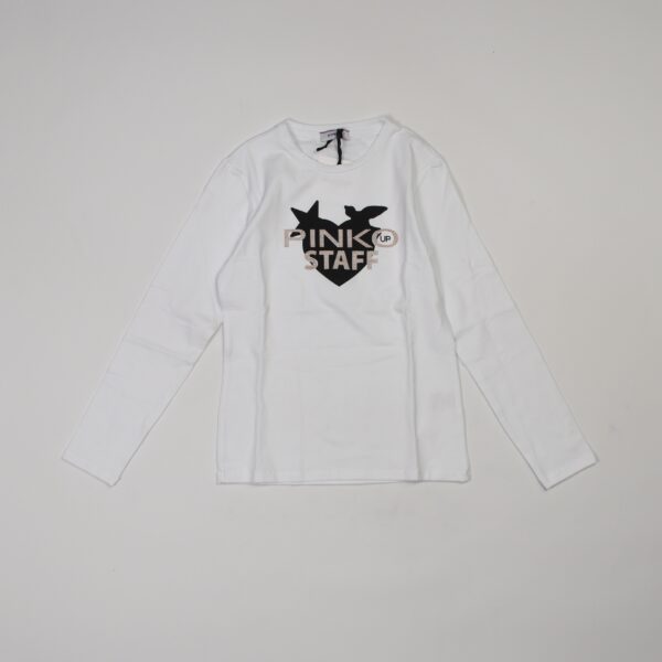 maglia pinko bianca