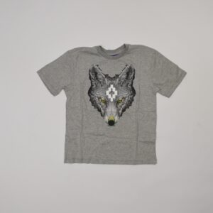 t-shirt county of milan grigia con stampa