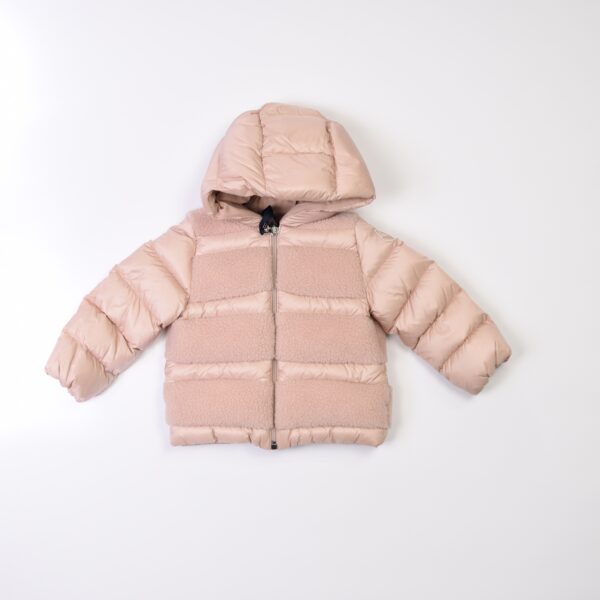 giubbino moncler cipria bimba