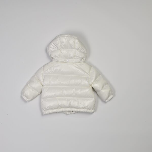 giubbino bianco moncler