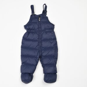 salopette imbottita blu Navy