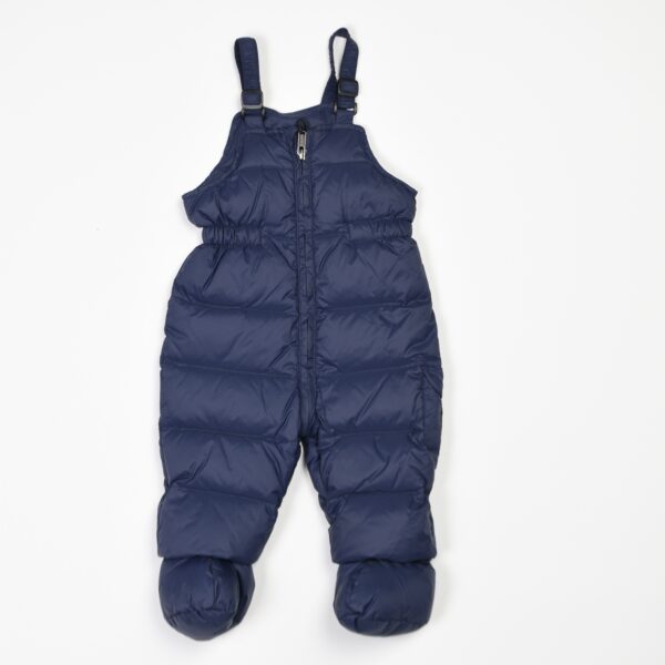 salopette imbottita blu Navy