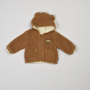 pellicciotto moschino marrone