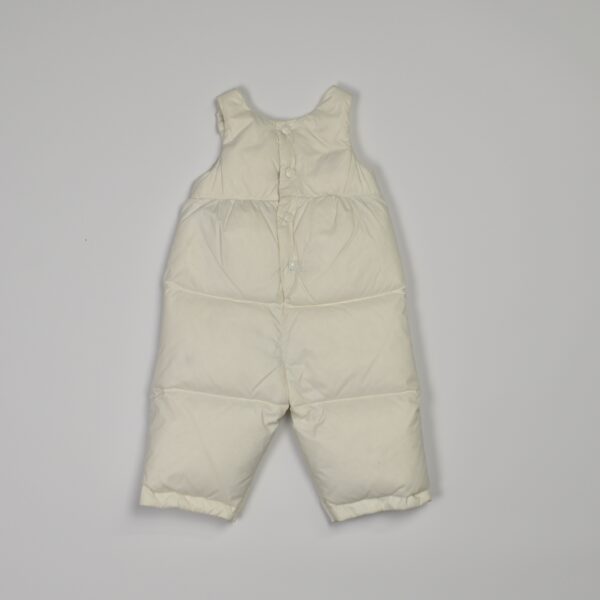 salopette moncler bianco