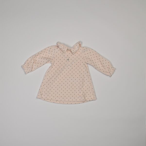 abitino babyvip rosa a pois