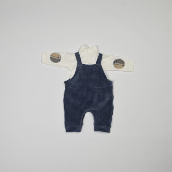 salopette babyvip azzurra