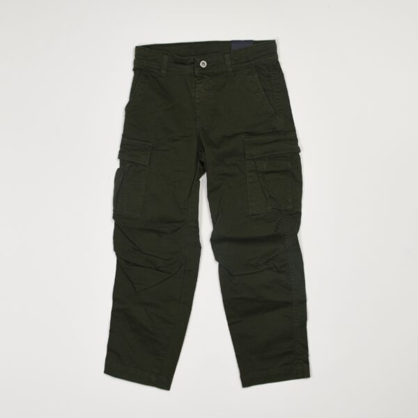 pantaloni verdi cargo please