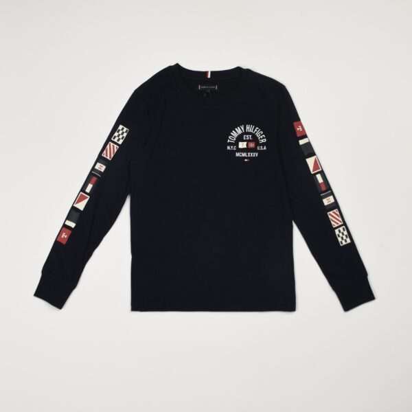 maglia maniche lunghe tommy hilfiger