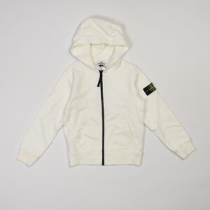 felpa stone island Bianca