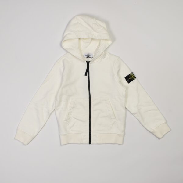 felpa stone island Bianca